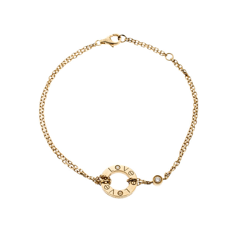 [Gaonasi]LOVE BRACELET 2 DIAMOND