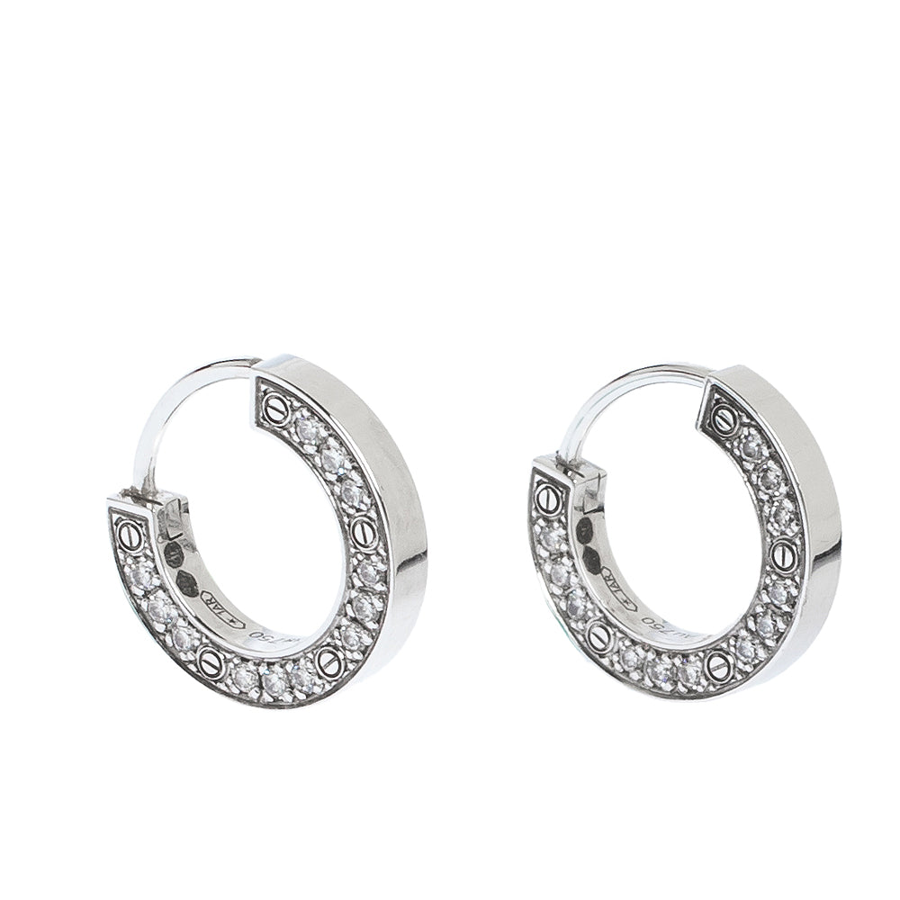 [Gaonasi]LOVE DIAMOND EARRINGS