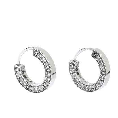 [Gaonasi]LOVE DIAMOND EARRINGS