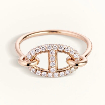 [Gaonasi]RONDE SMALL DIAMOND RING