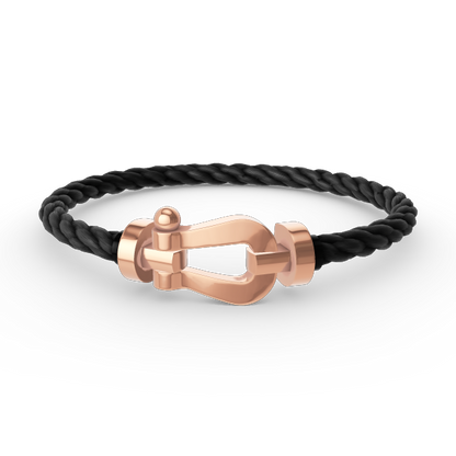 [Gaonasi]FORCE LARGE HORSESHOE NO DIAMOND BRACELET ROSE GOLD