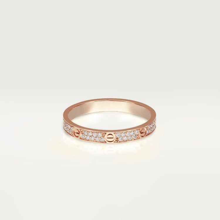 [Gaonasi]LOVE RING 2.65MM DIAMOND