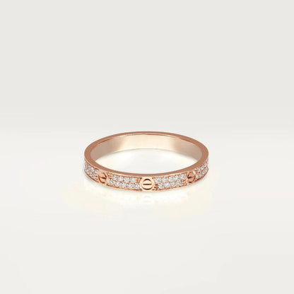 [Gaonasi]LOVE RING 2.65MM DIAMOND