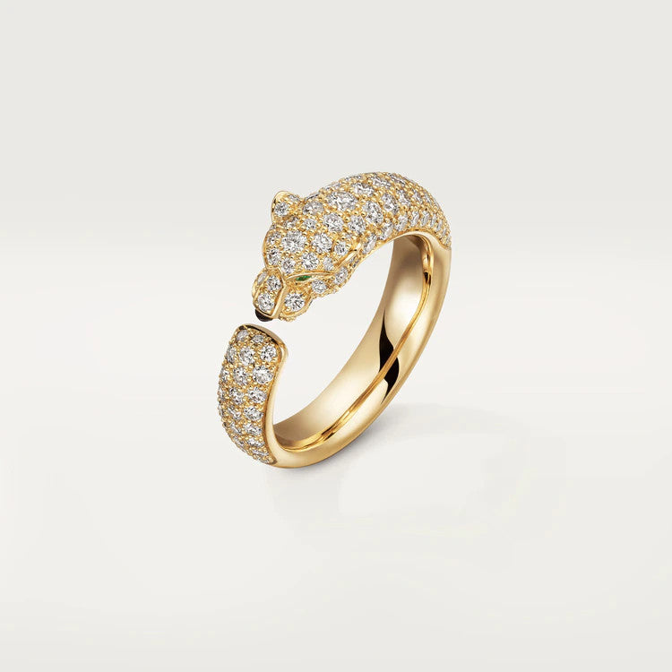 [Gaonasi]PANTHERE PINK GOLD DIAMOND RING