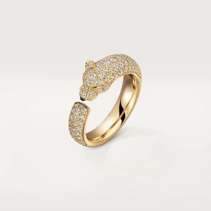 [Gaonasi]PANTHERE PINK GOLD DIAMOND RING