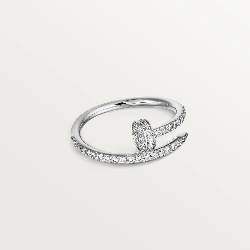 [Gaonasi]JUSTE RING 1.8MM SILVER DIAMONDS