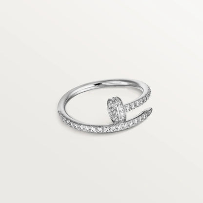 [Gaonasi]JUSTE RING 1.8MM SILVER DIAMONDS
